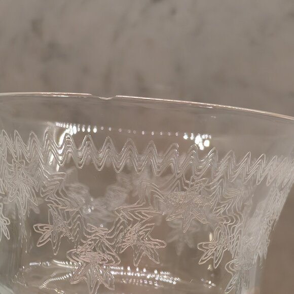 Vintage cocktail glass, champagne glass with design - Picture 9 of 9